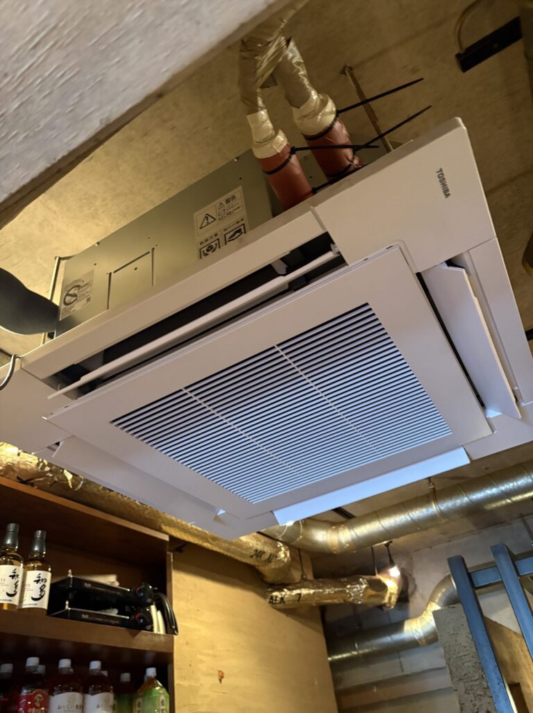 東京都町田市 居酒屋 エアコン入替工事